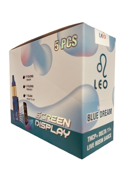 LEO 9000MG DISPOSABLE 5CT/BX
