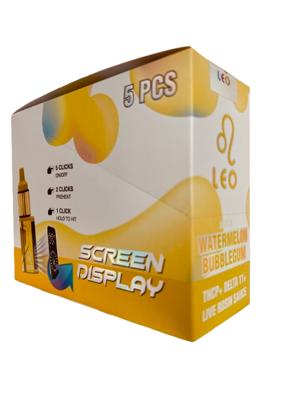 LEO 9000MG DISPOSABLE 5CT/BX