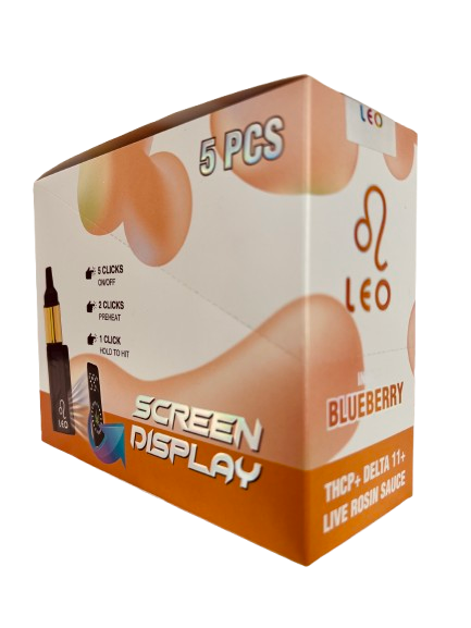 LEO 9000MG DISPOSABLE 5CT/BX