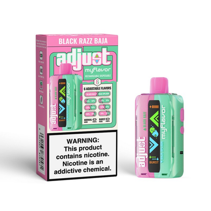 ADJUST MYFLAVOR 40000 PUFFS DISPOSABLE 5CT/BX