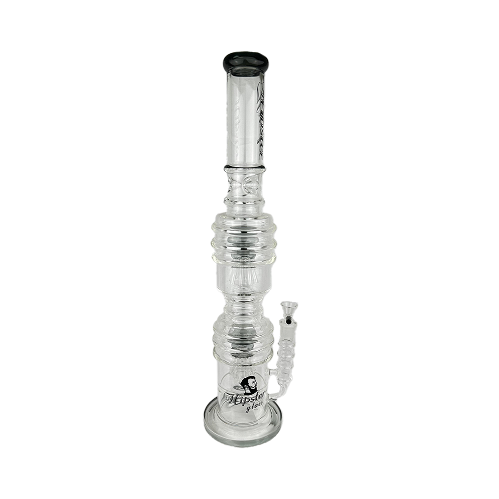 TOBACCO PIPES 1CT CLEAR BLACK(BA-041CB)