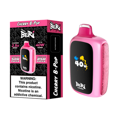 BERI CRUSH 50000PUFFS DISPOSABLE 5CT/BX