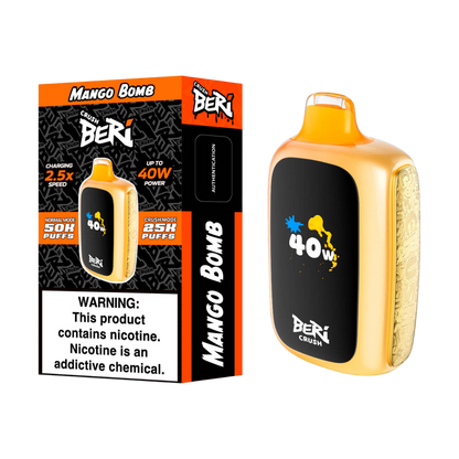 BERI CRUSH 50000PUFFS DISPOSABLE 5CT/BX