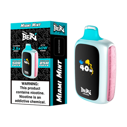 BERI CRUSH 50000PUFFS DISPOSABLE 5CT/BX
