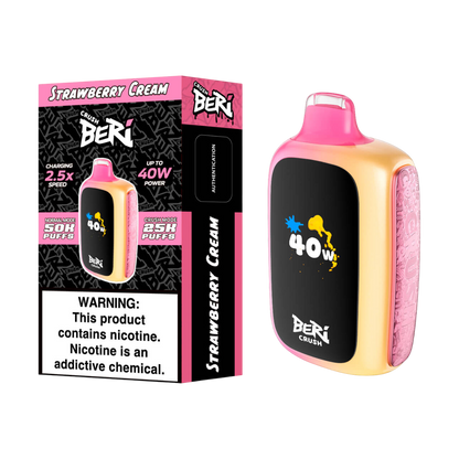 BERI CRUSH 50000PUFFS DISPOSABLE 5CT/BX