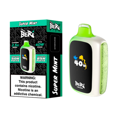 BERI CRUSH 50000PUFFS DISPOSABLE 5CT/BX