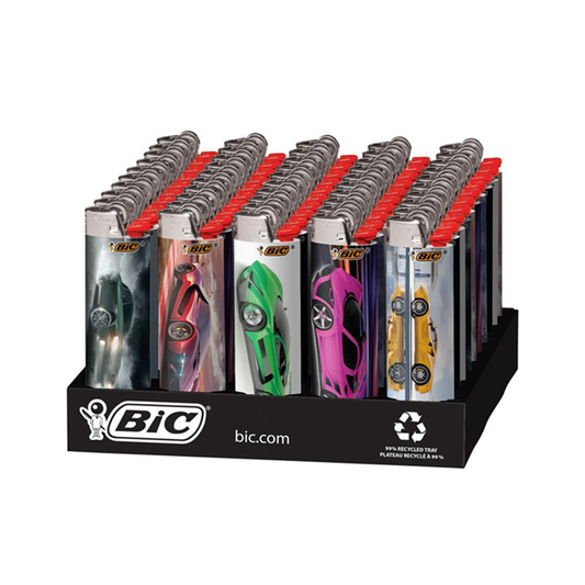 BIC CAR DESIGN LIGHTERS 50CT/BX