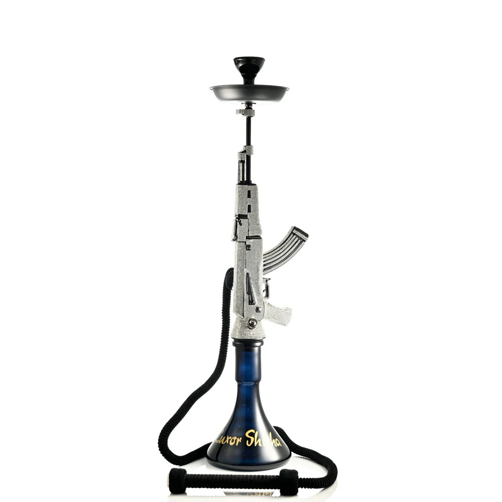 WARRIOR'S WHIFF LUXOR SHISHA HOOKAH (DOA47BLU/S/P)