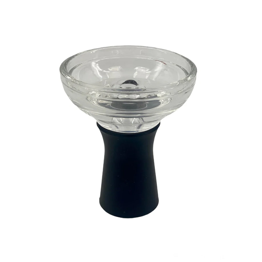 ZEBRA SILICONE GLASS FUNNEL BOWL 1CT(YH004)