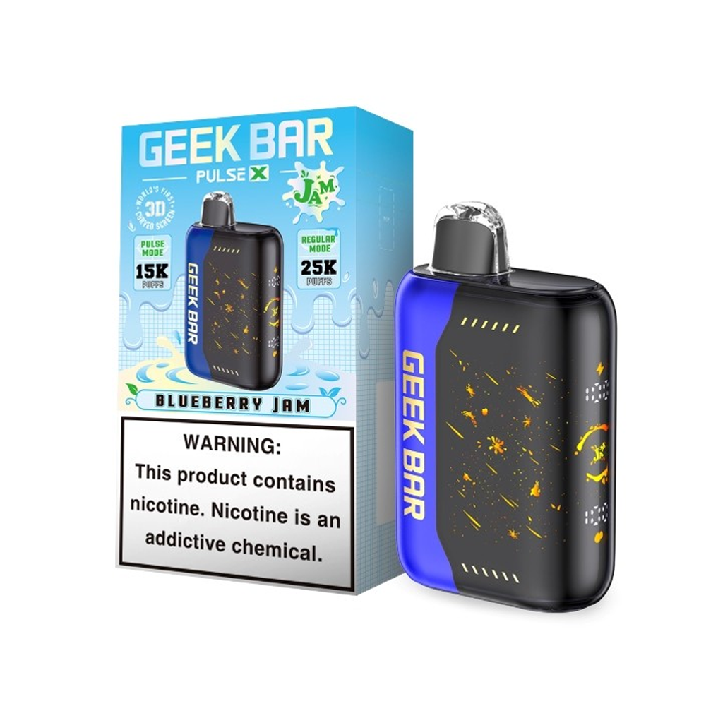 GEEK BAR PULSE X 25000 PUFFS DISPOSABLE VAPE 5CT/BX
