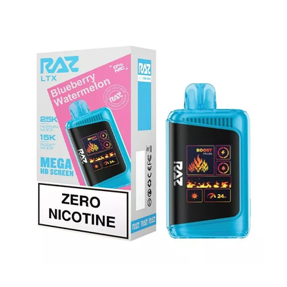 RAZ 25000 PUFFS DISPOSABLE VAPE 5CT/BX