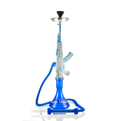 WARRIOR'S WHIFF LUXOR SHISHA HOOKAH (DOA47BLU/S/P)