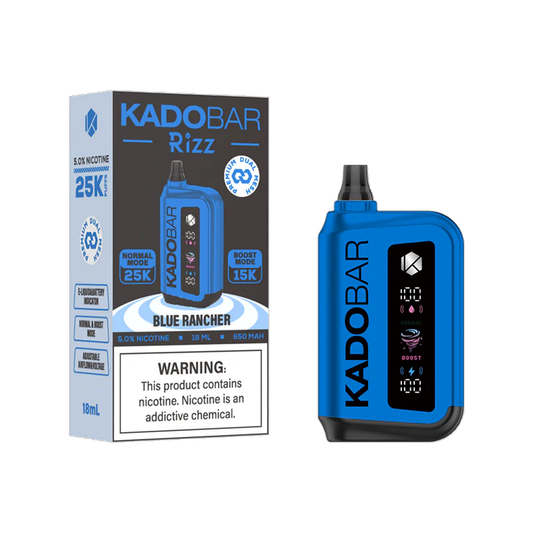KADO BAR RIZZ 25000PUFFS 5CT/BX