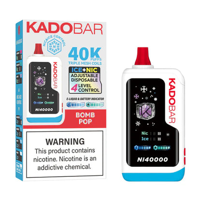 KADO BAR NI 40000PUFFS DISPOSABLE 5CT/BX