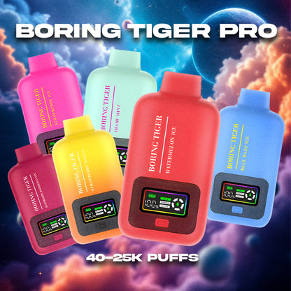 BORING TIGER PRO 40000PUFFS DISPOSABLE 5CT/BX