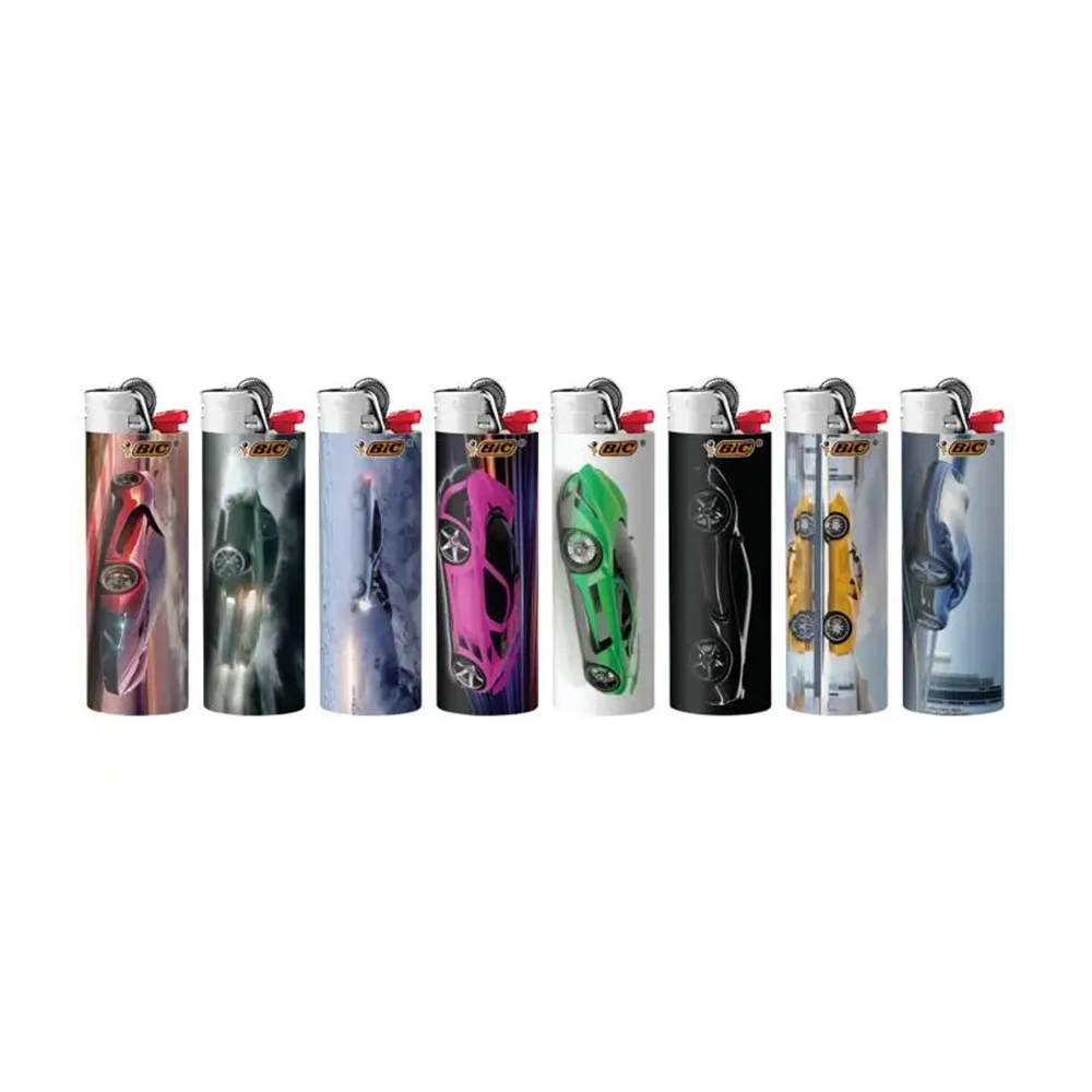 BIC CAR DESIGN LIGHTERS 50CT/BX