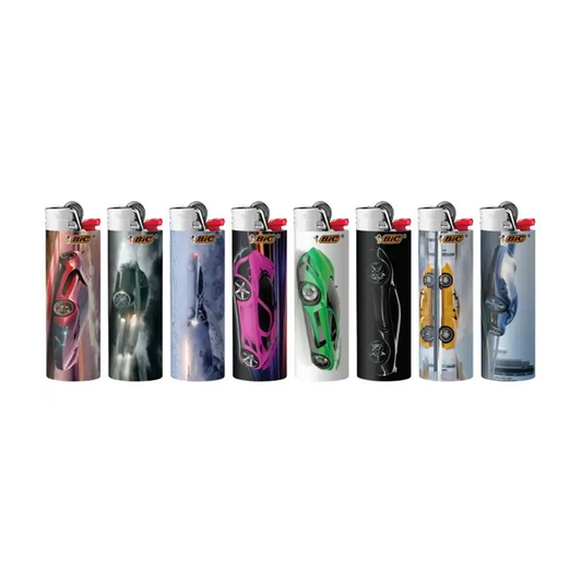 BIC CAR DESIGN LIGHTERS 50CT/BX
