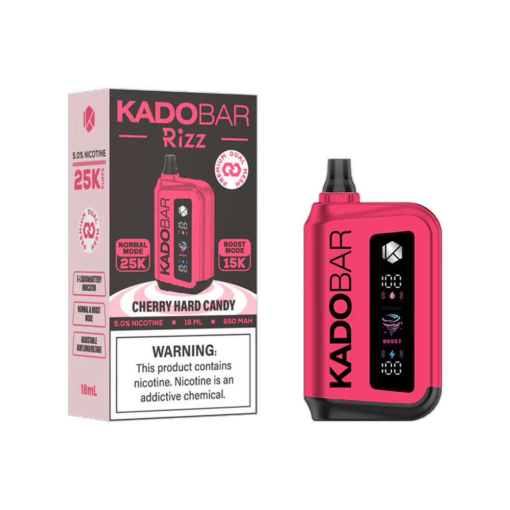 KADO BAR RIZZ 25000PUFFS 5CT/BX