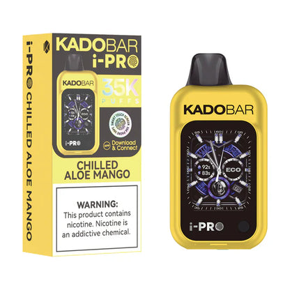 KADO BAR I-PRO 35000PUFFS DISPOSABLE 5CT/BX