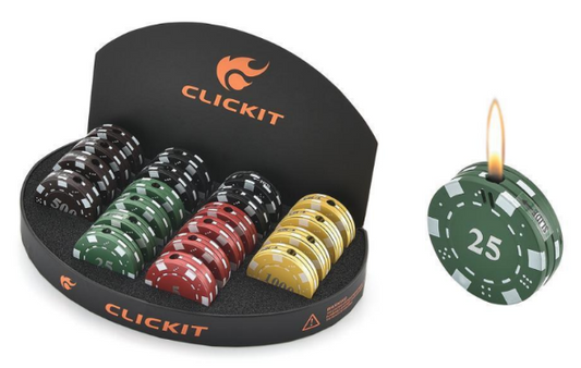 CLICK IT CASINO CHIP FLAME 20CT/BX (GH-7210)
