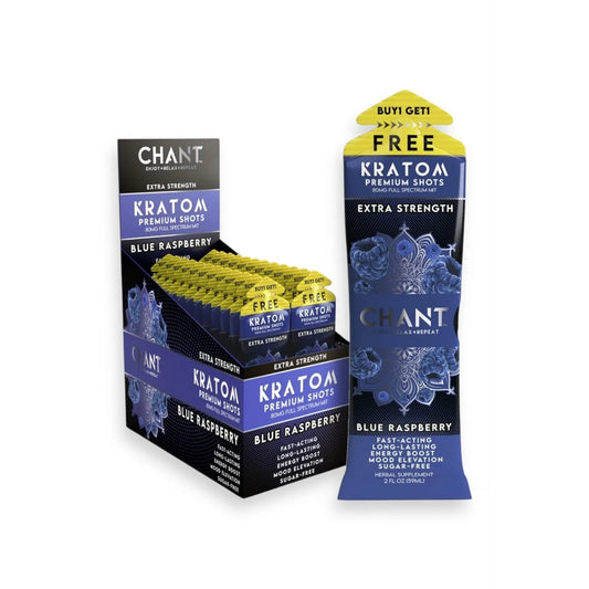 CHANT 80 MIT KRATOM SHOTS 24CT/BX