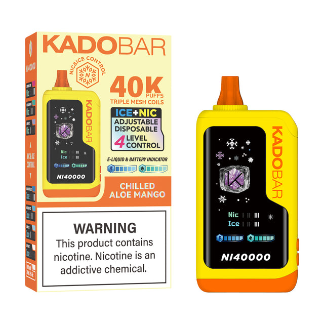 KADO BAR NI 40000PUFFS DISPOSABLE 5CT/BX