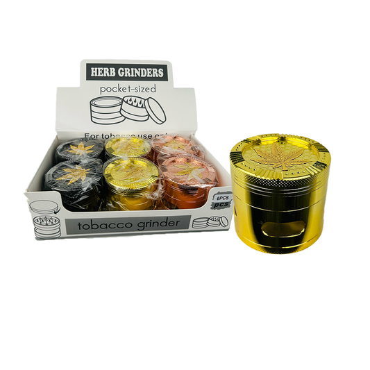 HERB GRINDERS POCKET-SIZED 12PCS/BX (DK5247-4)