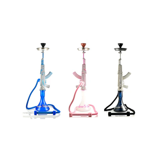 WARRIOR'S WHIFF LUXOR SHISHA HOOKAH (DOA47BLU/S/P)