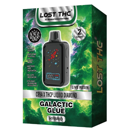 LOST THC 2GM THCP LIQUID DIAMOND DISPOSABLE 5CT/BX