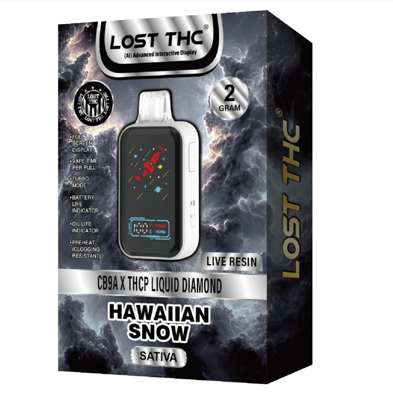 LOST THC 2GM THCP LIQUID DIAMOND DISPOSABLE 5CT/BX