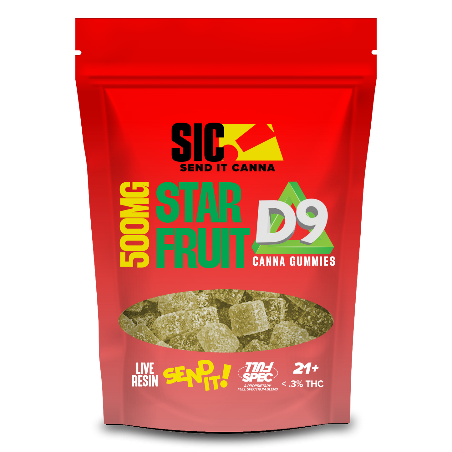 SIC 500MG GUMMIES 15CT/5CT/BX