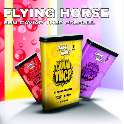 FLYING HORSE 2GM CAVIAR THCP PREROLL 10CT/BX