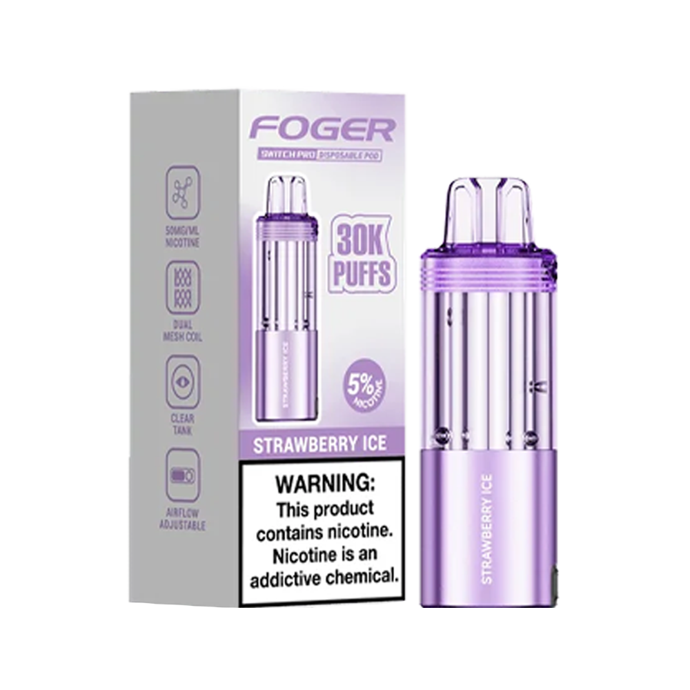 FOGER 30000PUFFS DISP. POD 5CT/BX