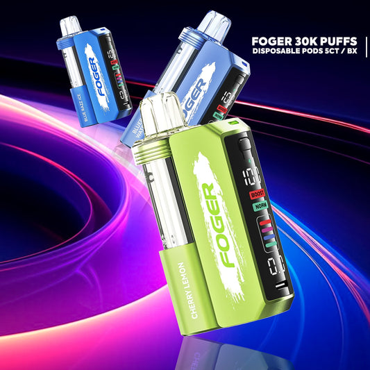 FOGER 30000PUFFS DISPOSABLE 5CT/BX