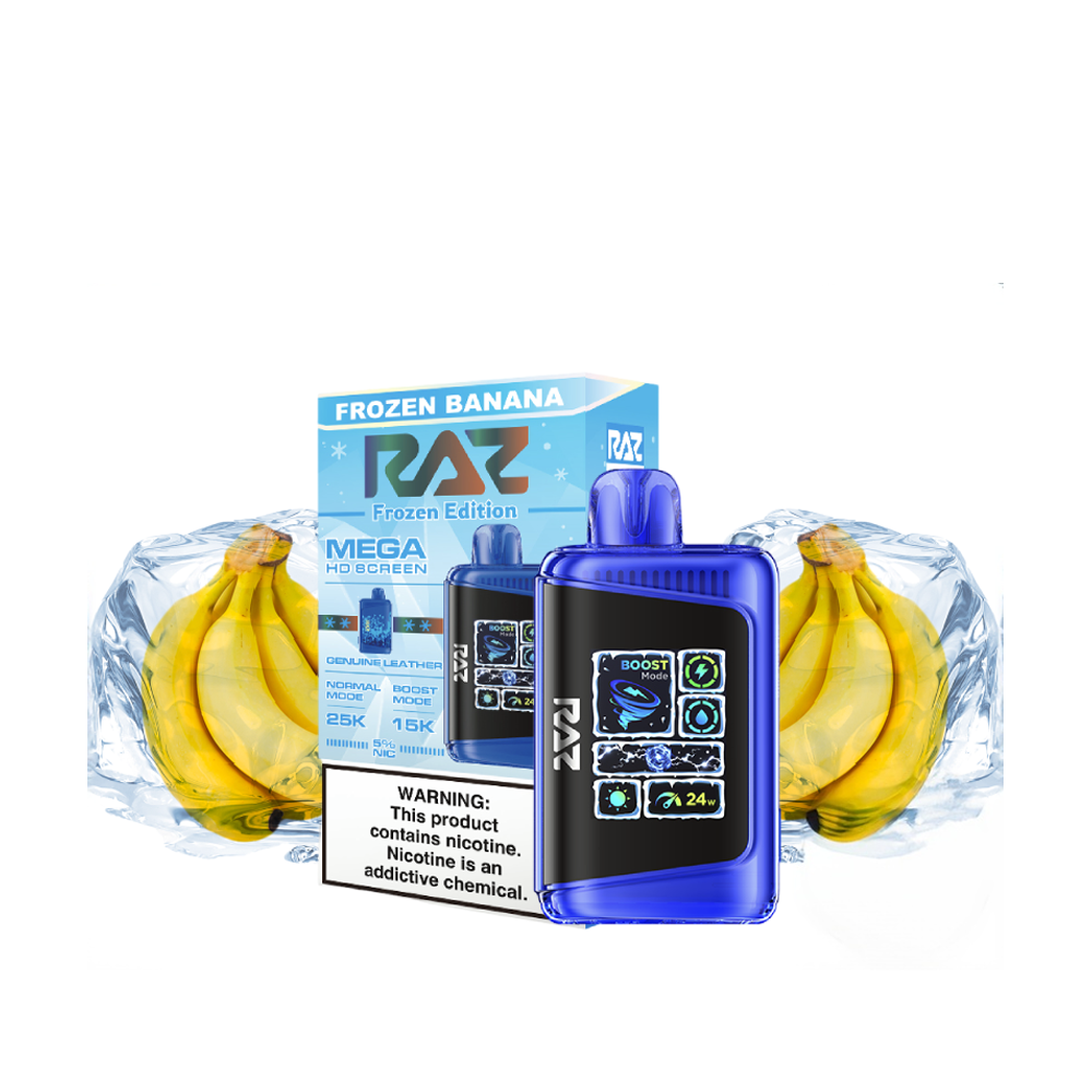 RAZ 25000 PUFFS DISPOSABLE VAPE 5CT/BX