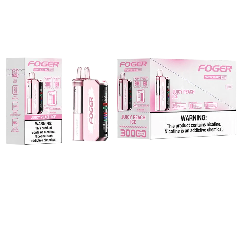 FOGER 30000PUFFS DISPOSABLE 5CT/BX