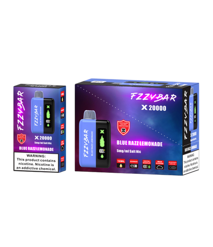 FZZY BAR X 20000PUFFS DISPOSABLE 5CT/BX