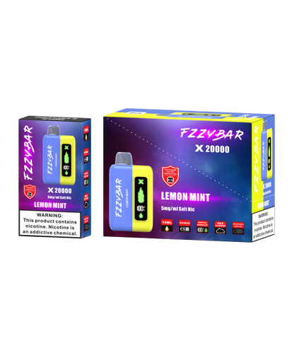 FZZY BAR X 20000PUFFS DISPOSABLE 5CT/BX