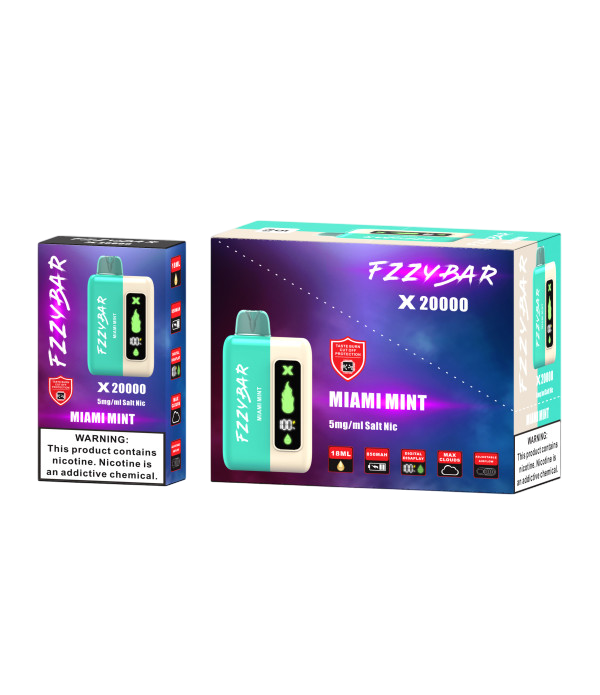 FZZY BAR X 20000PUFFS DISPOSABLE 5CT/BX