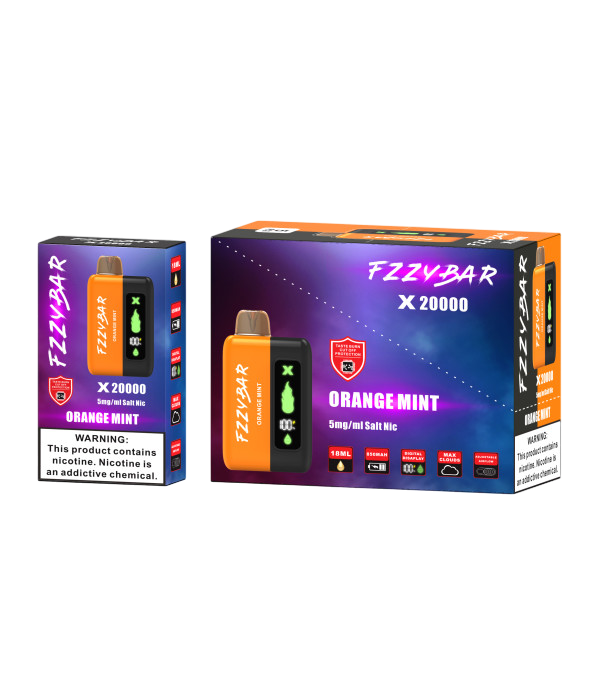 FZZY BAR X 20000PUFFS DISPOSABLE 5CT/BX