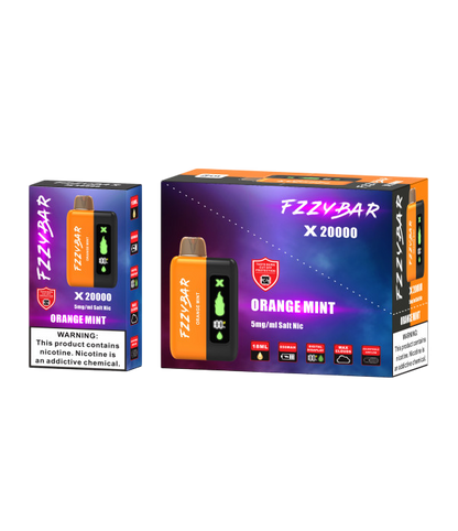 FZZY BAR X 20000PUFFS DISPOSABLE 5CT/BX
