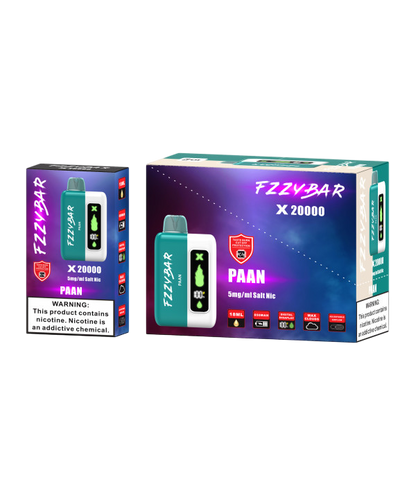FZZY BAR X 20000PUFFS DISPOSABLE 5CT/BX