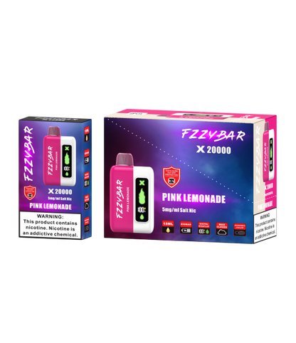 FZZY BAR X 20000PUFFS DISPOSABLE 5CT/BX