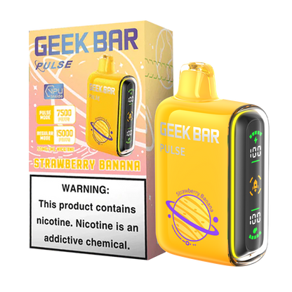 GEEK BAR PULSE 15000 PUFFS DISPOSABLE VAPE 5CT/BX