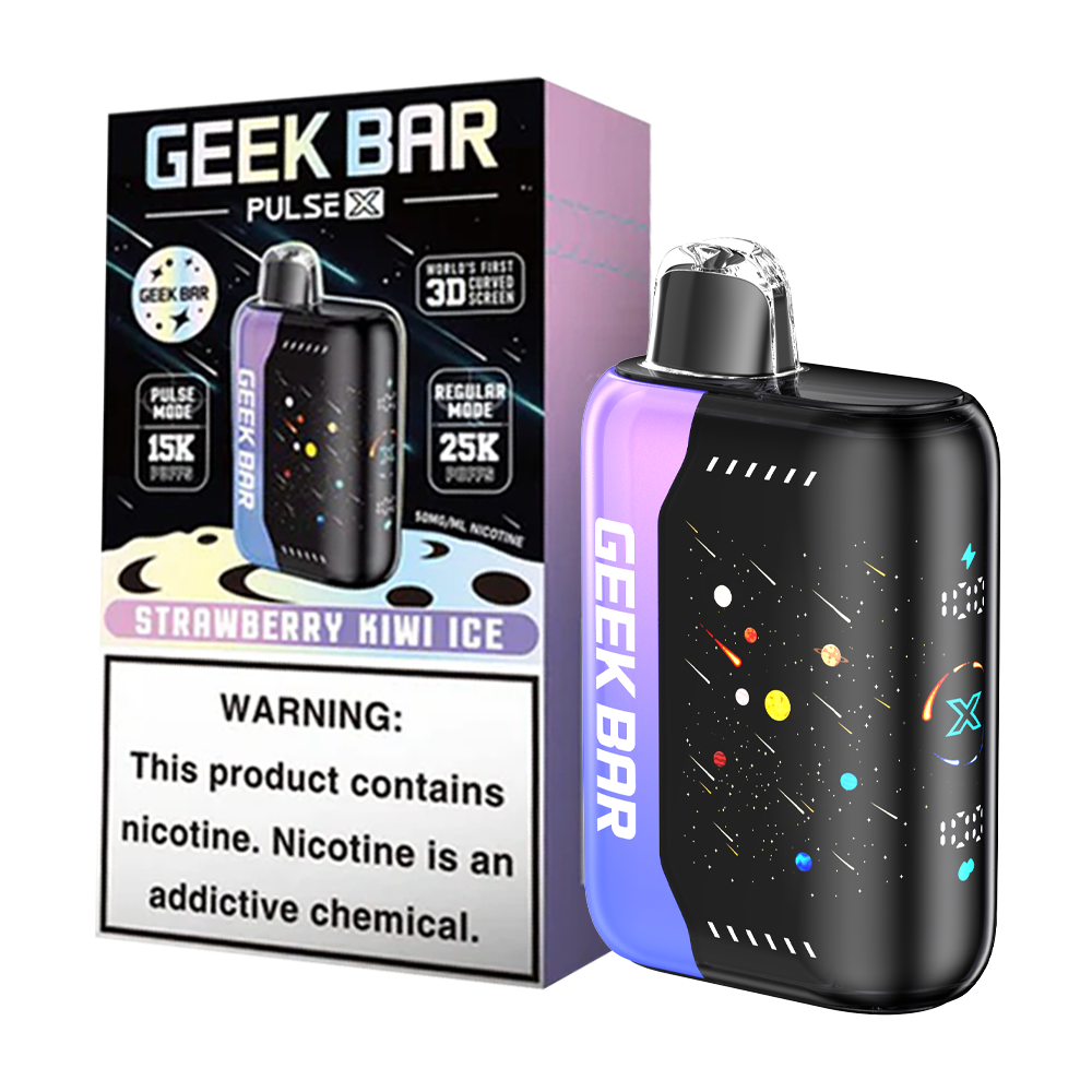 GEEK BAR PULSE X 25000 PUFFS DISPOSABLE VAPE 5CT/BX