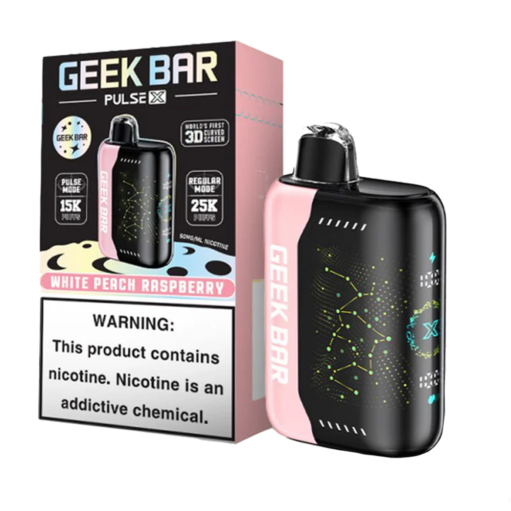 GEEK BAR PULSE X 25000 PUFFS DISPOSABLE VAPE 5CT/BX