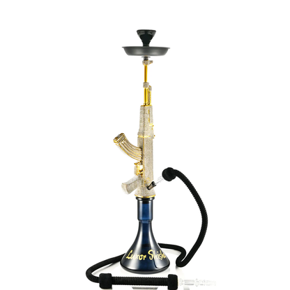WARRIOR'S WHIFF LUXOR SHISHA HOOKAH (DOA47GLD)