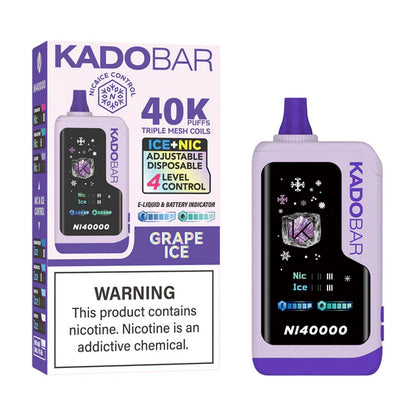 KADO BAR NI 40000PUFFS DISPOSABLE 5CT/BX