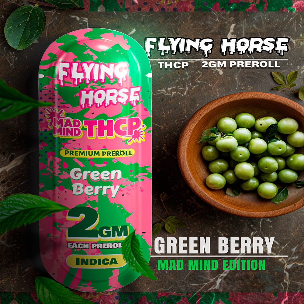 FLYING HORSE 2GM MAD MIND PREROLL 50CT/BX