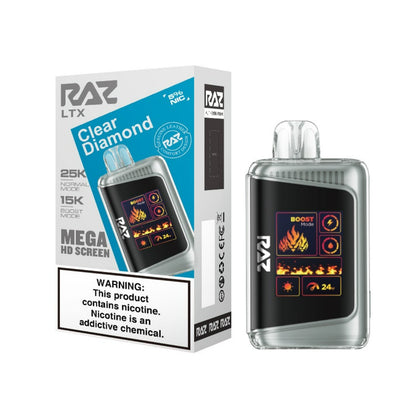 RAZ 25000 PUFFS DISPOSABLE VAPE 5CT/BX